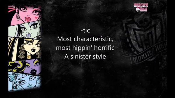 monster high fright song