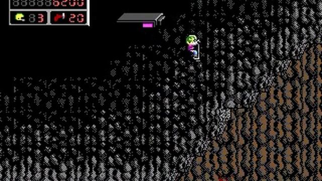 Secret area from the first level of Commander Keen 4 смотреть онлайн
