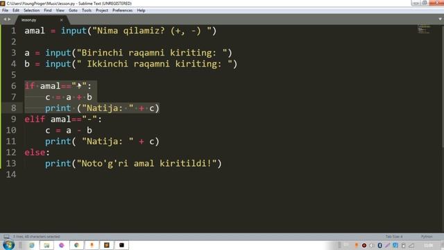 PYTHON DASTURLASH TILINI 1 SOATDA O'RGANAMIZ! смотреть онлайн