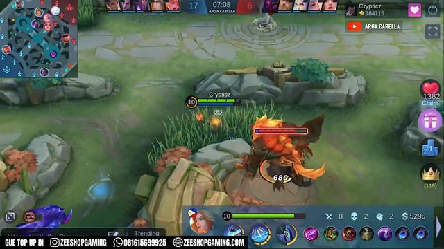 Pro Player Lancelot! 92% Winrate GOKIL Ga Pernah Kalah! | Top 1 global Lancelot Mobile Legends 2022 смотреть онлайн