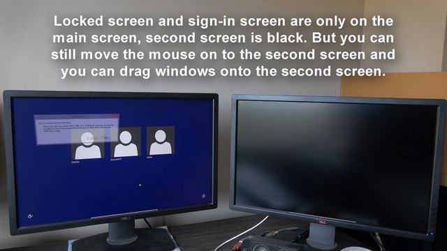 How different versions of Windows handle dual monitors смотреть онлайн