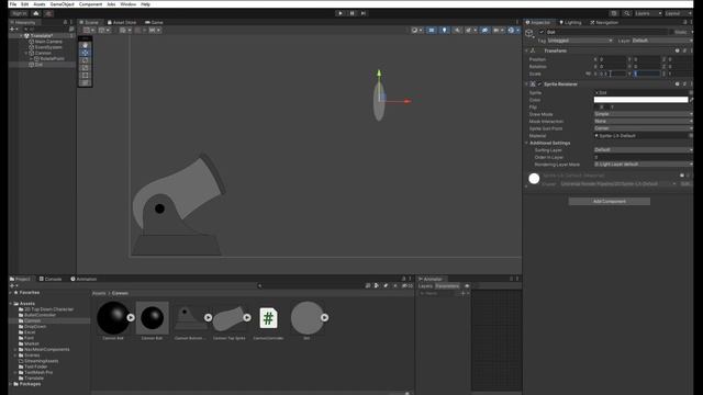 Cannon Shooting with Trajectory Prediction | Unity смотреть онлайн