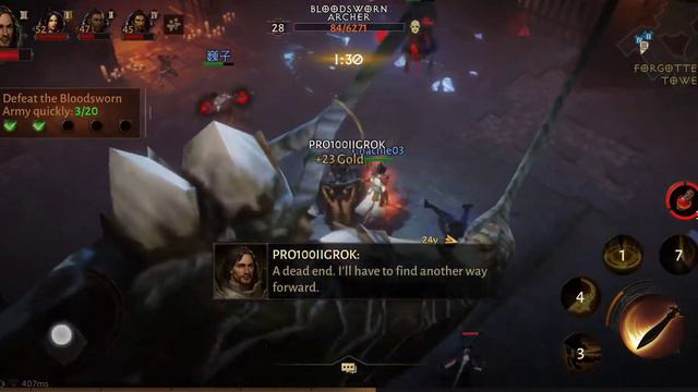 Diablo:Immortal forgotten tower dungeon details смотреть онлайн