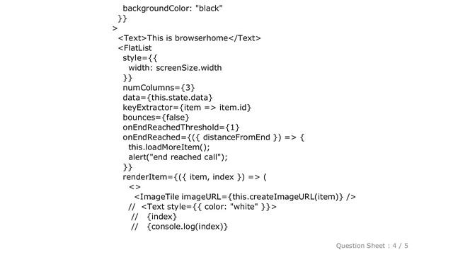 iOS : FlatList onEndReached being called multiple times смотреть онлайн