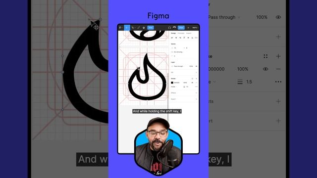 Episode 15: Making a fire icon in Figma смотреть онлайн