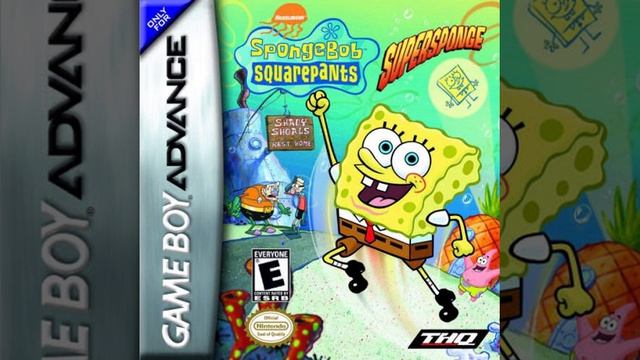 Title Screen (Beta) - SpongeBob SquarePants SuperSponge (GBA) HQ смотреть онлайн