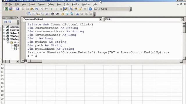 Using Invoice Template to Automate Invoice Creation and Printing with VBA смотреть онлайн