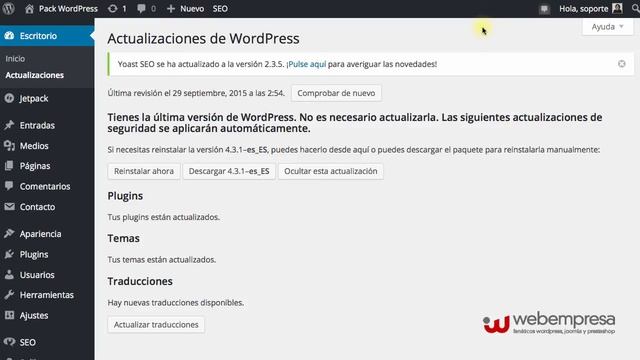 Notificaciones en WordPress ¡poniendo orden en el dashboard! смотреть онлайн