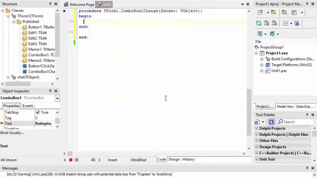 Delphi - створення записів смотреть онлайн