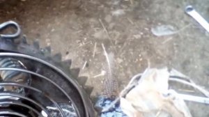 Ремонт полумесяца и храповика ИЖ Планета 5