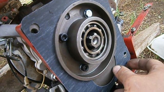 Мотоблок. Заклинило коробку передач, устранение проблемы