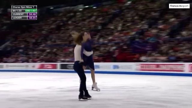 Gabriella Papadakis and Guillaume Cizeron (FRA) - Free Dance - Milano 2018 смотреть онлайн