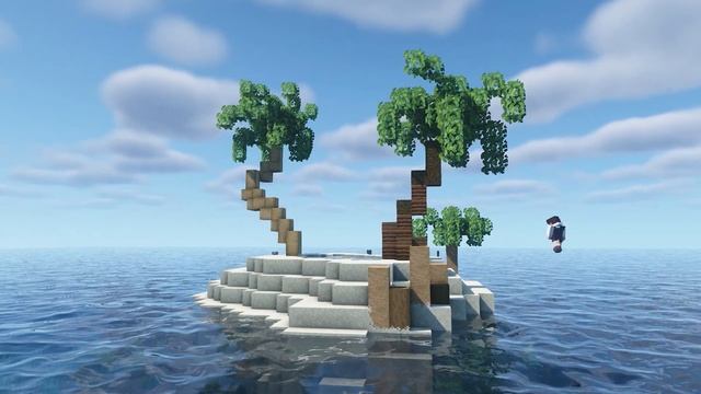 Построил ОСТРОВ В ОКЕАНЕ! Как обустроить остров в океане? смотреть онлайн