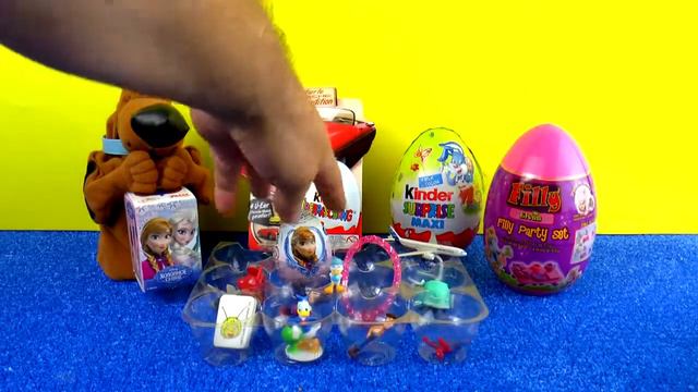 Яйца Zaini Surprise Eggs Unboxing! Disney смотреть онлайн