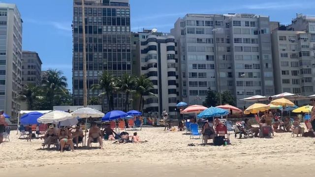 Рио- де-Жанейро, пляж Копакобана смотреть онлайн