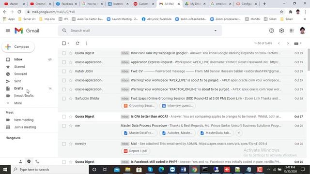 Send Email through Oracle Apex 20.2 смотреть онлайн