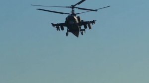 Уничтожение морского десанта ВСУ экипажами вертолётов Ка-52