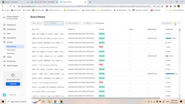 Read Parquet Data from External Stage & write in Permanent Snowflake Table using Snowflake Snowpark смотреть онлайн