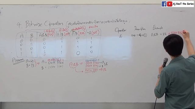 C Programming EP.13 - Bitwise Operators วิธีใช้ตัวดำเนินการระดับบิต เริ่มเขียนโปรแกรมกันเถอะ смотреть онлайн