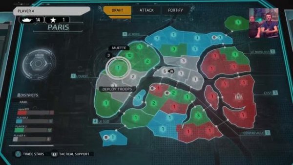 RISK URBAN ASSAULT gameplay w 4 osoby Raptor10111