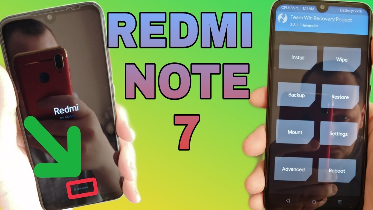 Разблокировка Загрузчика Redmi Note 7! Автоматический Способ Установка TWRP Recovery Redmi Note 7! смотреть онлайн