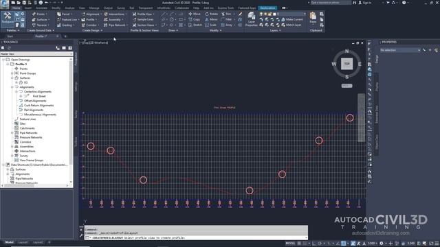 Designing Simple Profiles in Civil 3D 2018, 2019, 2020, 2021 смотреть онлайн