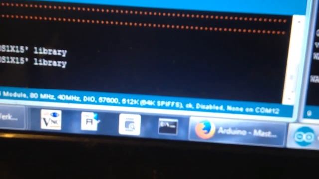 Working sketch i2c Esp-01 as master to Arduino as slave 0x08 смотреть онлайн