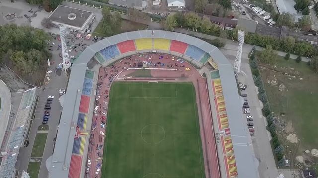 Пролёт над стадионом Арсенал смотреть онлайн