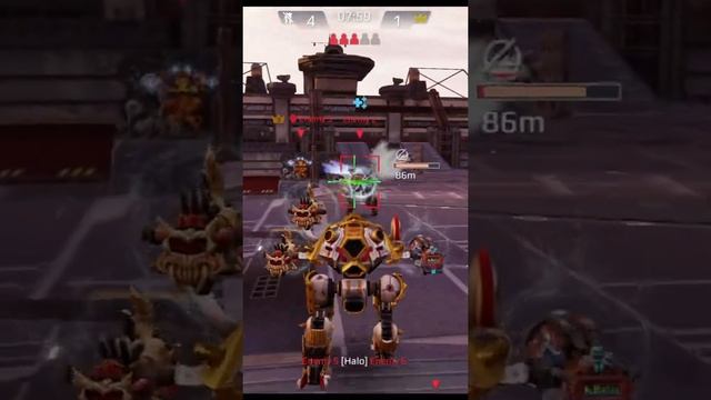 War Robots Cyborg Killer takes on a 6 living legend 12 kills #WRbestkills #Shorts смотреть онлайн