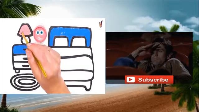 Как нарисовать и раскрасить мебель для детей. Раскраски Малышам. смотреть онлайн