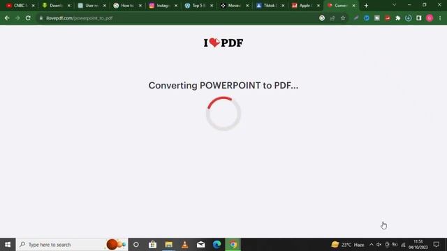 How to Convert PowerPoint to PDF (PPT to PDF) смотреть онлайн