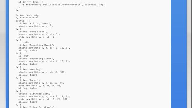 fullcalendar- unable to get date of the clicked event смотреть онлайн