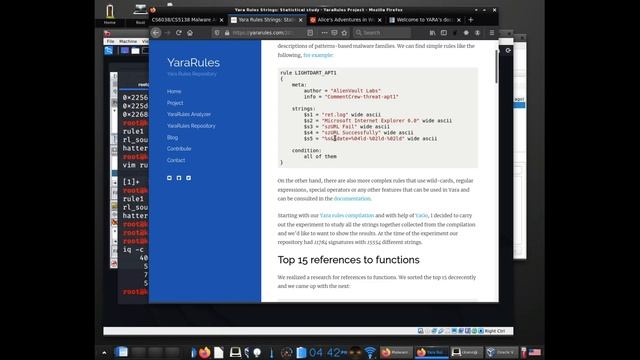 CS6038 2020: Week 9 - Malware Detection and Identification with Yara смотреть онлайн