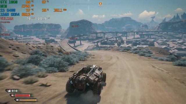 Rage 2 - GTX 1060 3gb | I5 8400 | 16GB | 1080p FRAME-RATE TEST