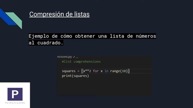 Curso Python 3 | 23-Compresion de listas смотреть онлайн