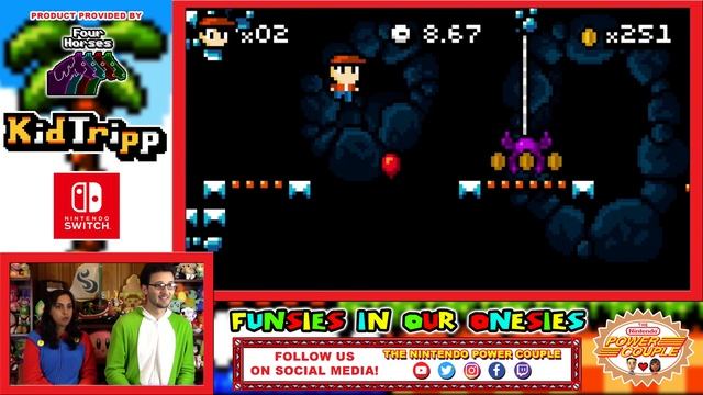 KID TRIPP (Switch) Gameplay Let's Play [Funsies in Our Onesies] смотреть онлайн