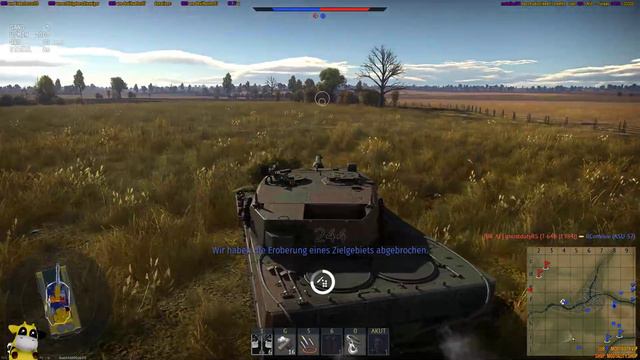 Leopard 2A4 im Gefecht - War Thunder [ deutsch 🐄 gameplay ] смотреть онлайн