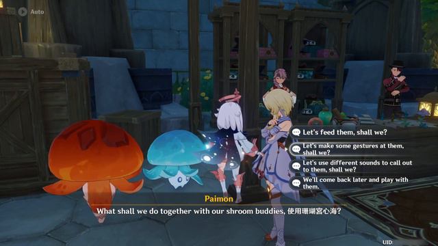 Genshin Impact - Fungus Mechanicus (Event) - Playing with Bongo-Head and Kindlejoy (Start of Event) смотреть онлайн