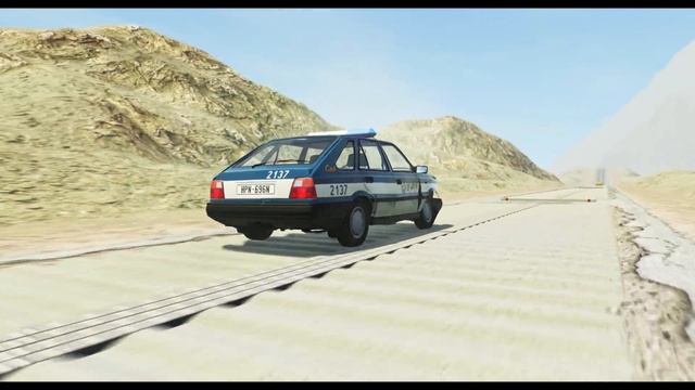 BeamNG Drive - Suspension Testing The FPS Trapez смотреть онлайн