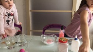 Слаймы своими руками. Загуститель сода. Часть 1