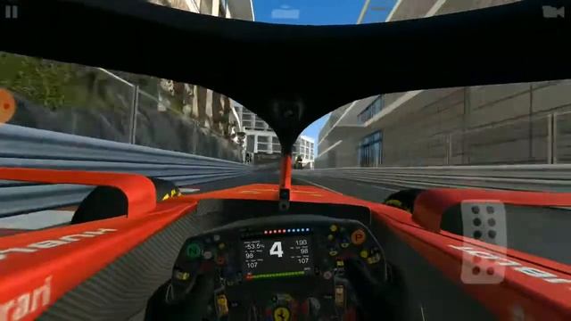 Real Racing 3 - Circuit de Monaco (Reverse) - Scuderia Ferrari SF1000 - Cockpit View смотреть онлайн