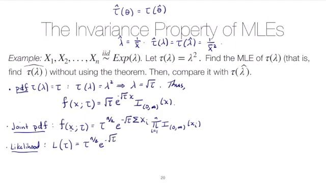STAT 4520 Unit #5: Invariance of the MLE example смотреть онлайн