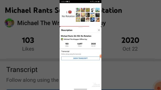 JJ React #3: Michael The Wrapper Offline Guy Rant on No Rotation, (please read the full Description смотреть онлайн