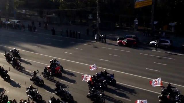 Москва встречает Олимпийский огонь. Пл. Гагарина. смотреть онлайн