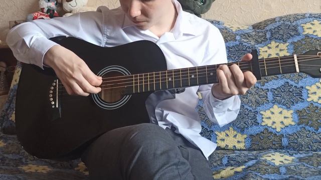 Титаник на гитаре.Прогресс игры на гитаре, спустя 4 месяца.My Heart Will Go On смотреть онлайн