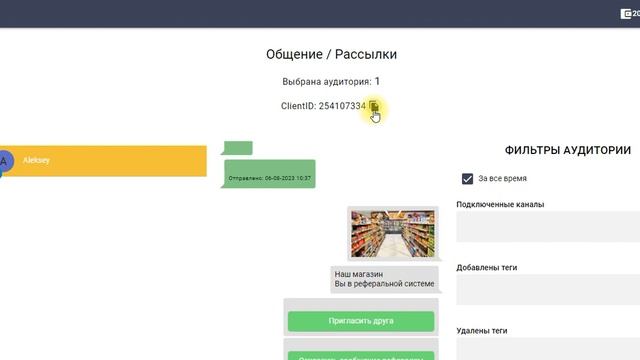 Готовый Web App магазин с реферальной системой в чат-боте смотреть онлайн