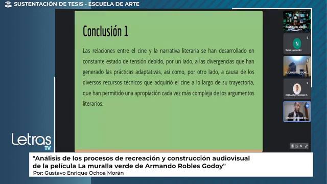 "Análisis de los procesos ..de la película La muralla verde de Armando Robles Godoy". Gustavo Ochoa смотреть онлайн