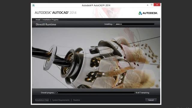 Installing a Trial Version of AutoCAD 2014 смотреть онлайн