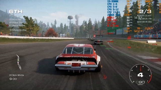 Grid (2019) 4K 60FPS ultra high settings i9-9900K 5Ghz GTX 1080 Ti OC смотреть онлайн
