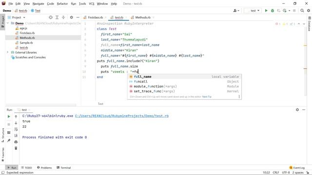 How to count vowels and consonants in a string Ruby Telugu смотреть онлайн